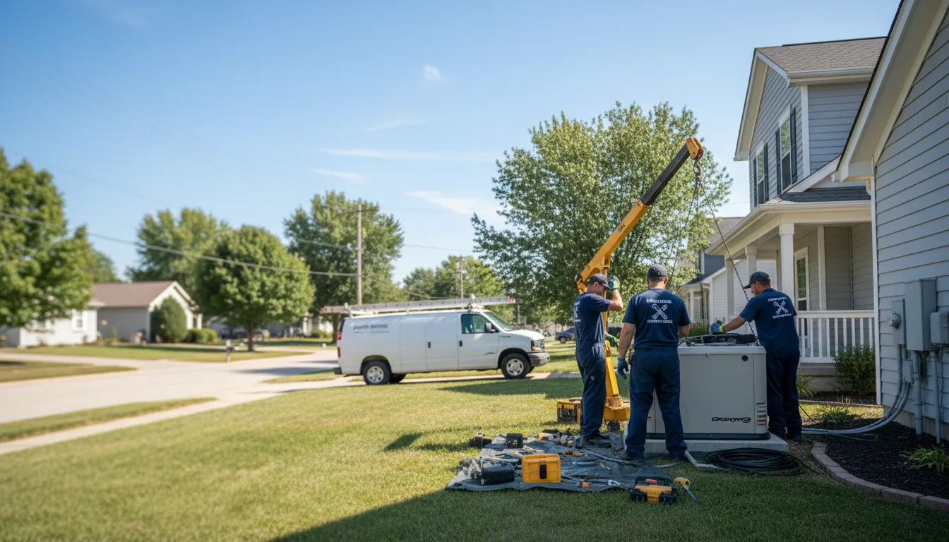Generator Installation in Zenda, KS near me